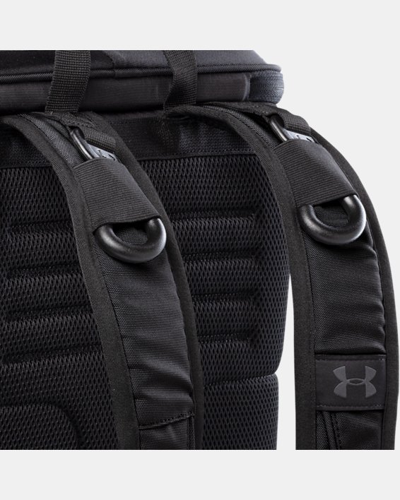UA Sideline 25-Can Backpack Cooler, Black, pdpMainDesktop image number 6